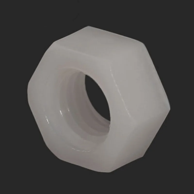 

M10 M12 M14 M16 M18 M20 Nut screws set hex nuts plastic nylon screw white insulation plastic