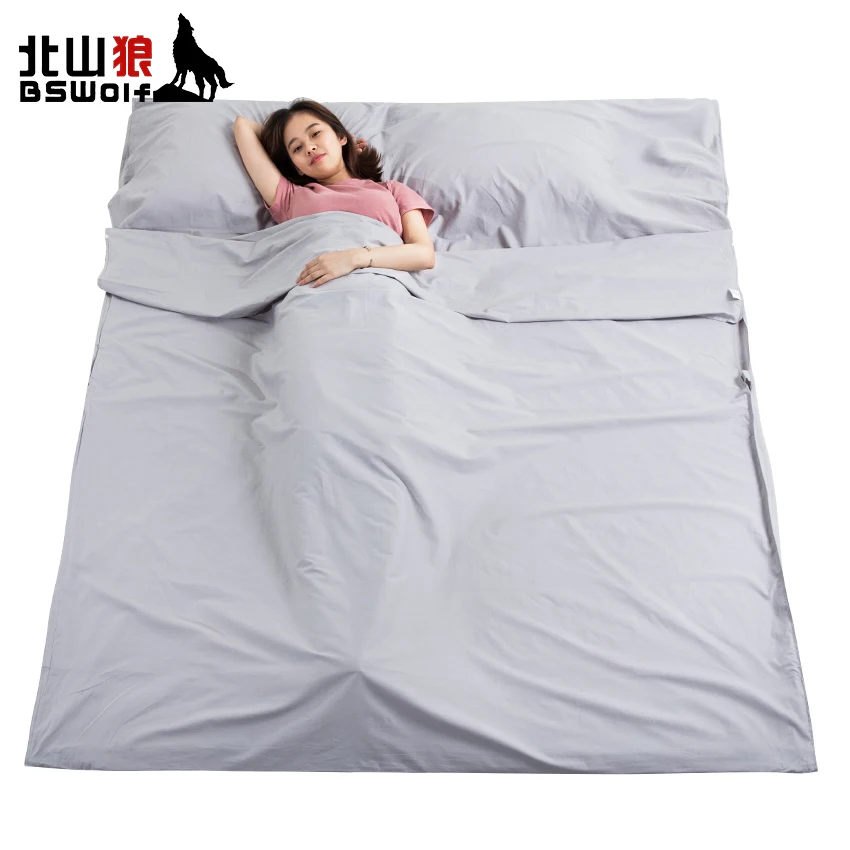 Ultralight Camping Travel Cotton Sleeping Bag Hotel Anti dirty Quilt