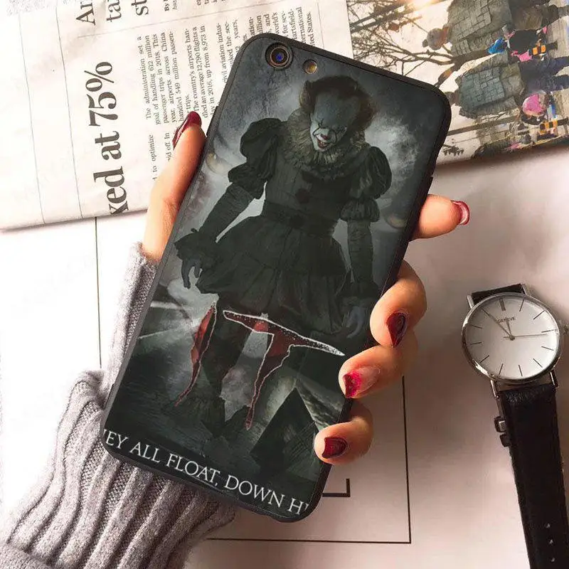 Чехол MaiYaCa Annabelle из фильма ужасов с цветным рисунком для iphone X, 8, 8 plus, черный чехол, 7, 7 plus, 6, 6s - Цвет: 9