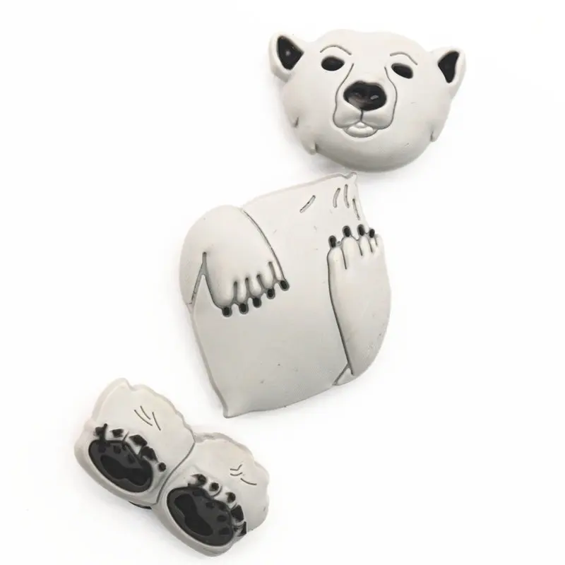 Novelty 3D Dragon Snake Garden Shoe Decoractions Cartoon Animals Style Croc Shoe Charm Accessories Give Your Child the Best Gift