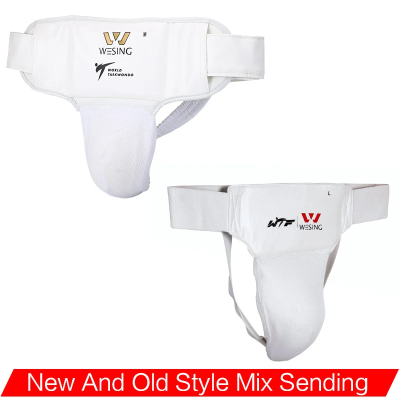 Wesing WTF Approved taekwondo Groin guard Cup Boxing Adult taekwondo groin Protector Jock Strap