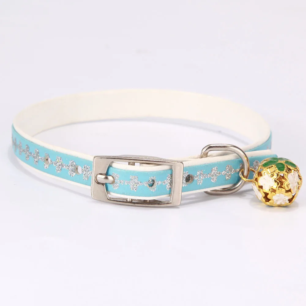 [GIIWIN]Pet Dog Collar for Small Dogs Accessories Cat Collar Bell Dog Necklace for Animals Chihuahua Puppies Breakaway YS0033 (2)