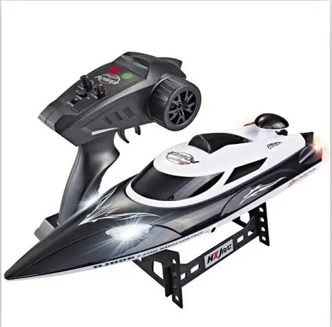 Remote Control Boat High Speed Yacht 35Km/h Colorful lighting Cooling Water System Sailboat Reset 200M Remote Control Distance
