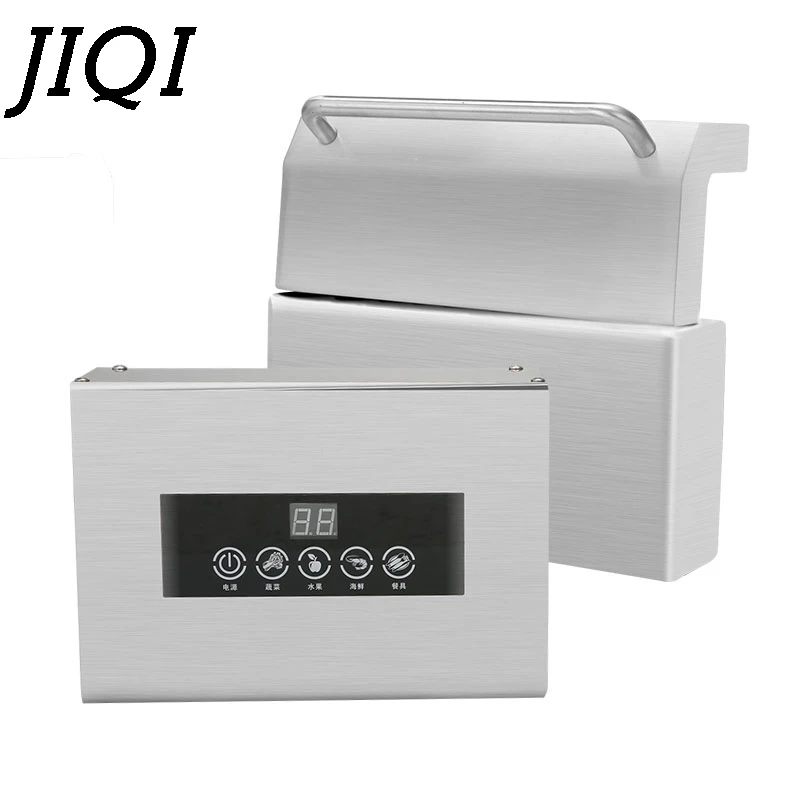 

JIQI Automatic Ultrasonic Cleaner Bath Dishes Washer Mini Intelligent Sink Immersion Dishwasher Electric Washing Machine EU US