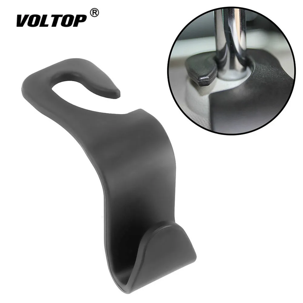 

Car Seat Hook Auto Fastener Clip Headrest Hanger Bag Holder for Car Bag Purse Cloth Grocery Storage Accessries