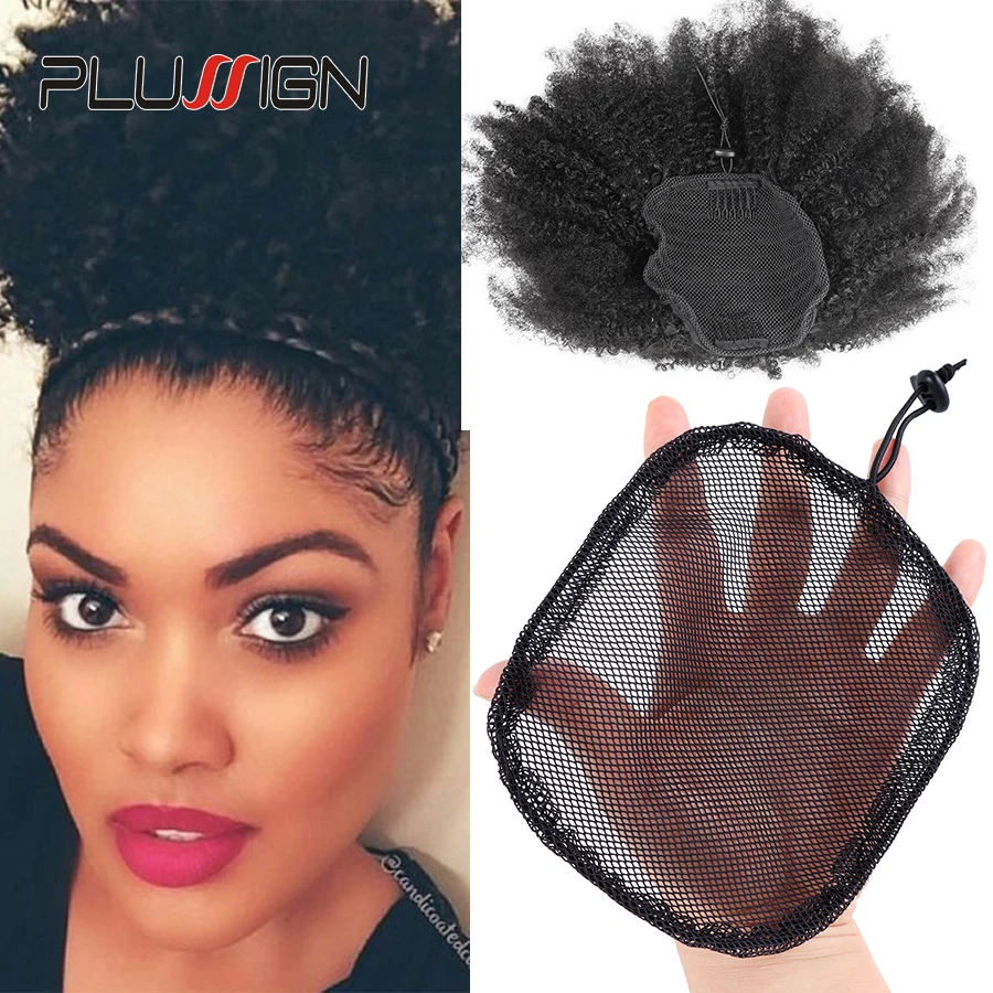 Cheap Ponytail Net Elastic Hair Net With Glueless Good Quality