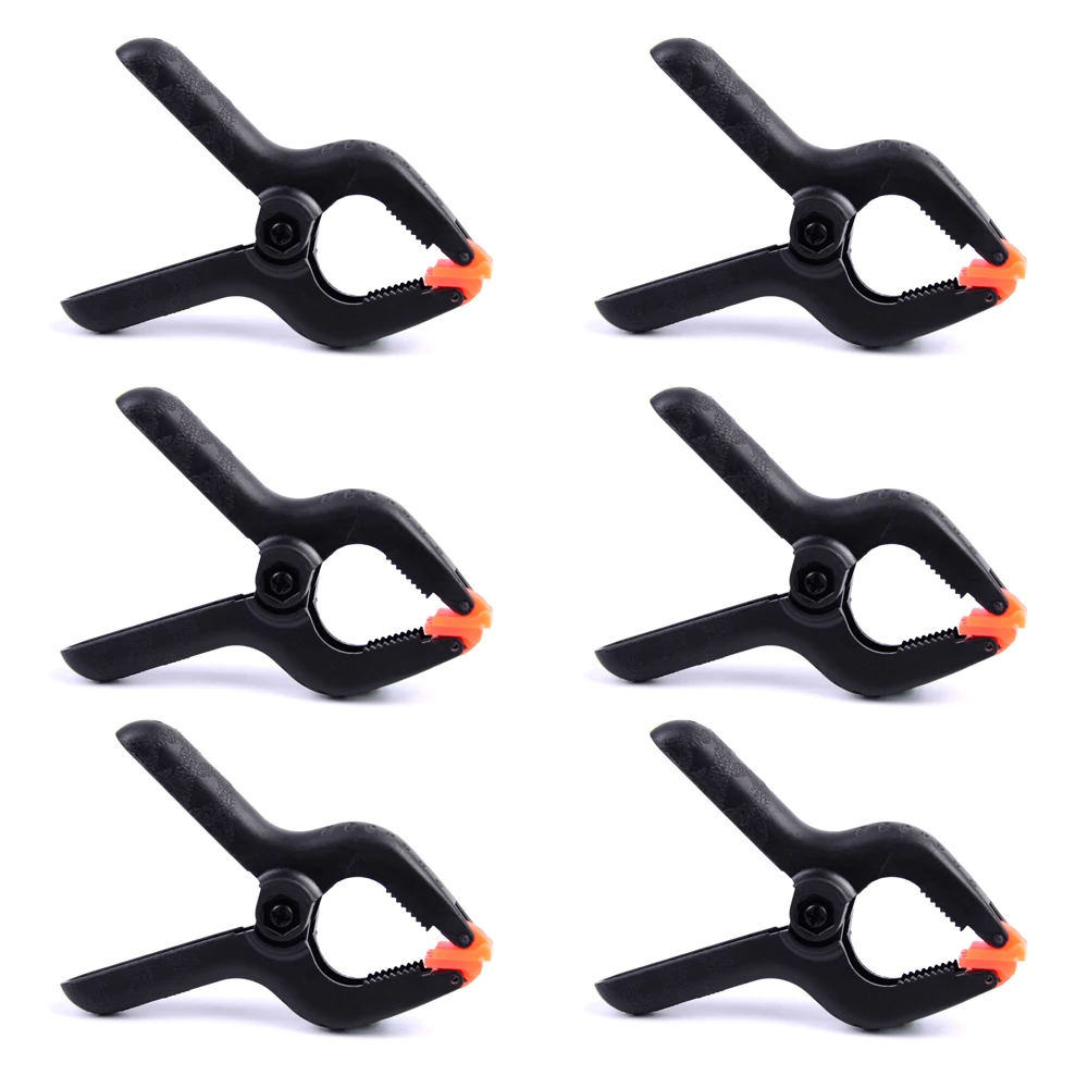 

3.5" Clamps Clips 6 PCS 3.5-inch 9CM Photography Studio Background stand holder Clips Backdrop Clamps Pegs Photo Equipment