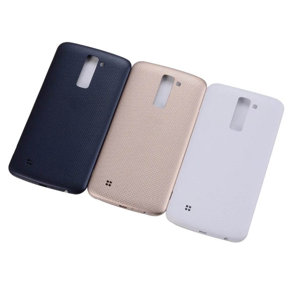 Задняя крышка аккумулятора для LG K8 K10 2016 чехол-накладка задняя дверь бесплатная