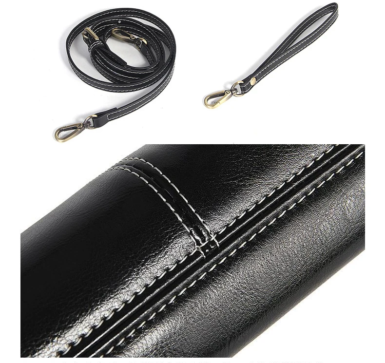 bolsa de couro de cera de óleo