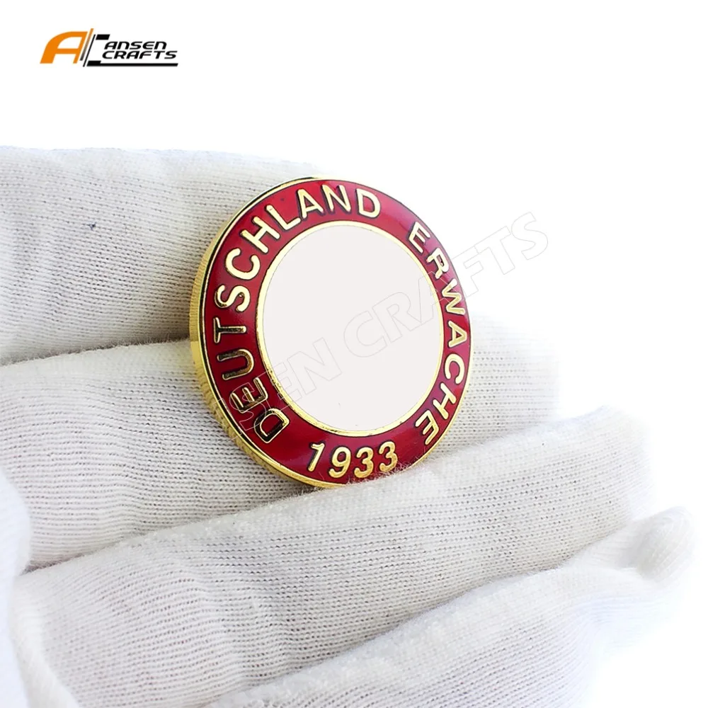

1933 Deutschland Erwache Germany Awake Lapel Pin Badge with Svvastika