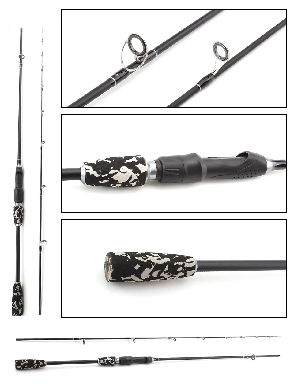 Isca de Pesca Hastes de Pesca Novo Vara Dicas Sólidas Truta Ação Rápida m Isca Peso10-28g Carbono Fiação Frete Grátis 1.74m 15 Esporte e Lazer