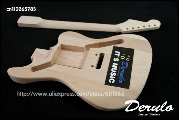 Набор для электрогитары сделай сам болт на шее корпус из красного дерева|mahogany