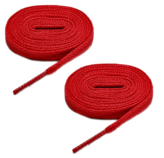 

44" Solid Flat Shoelaces Strings Laces for Sneaker - 9 Colors