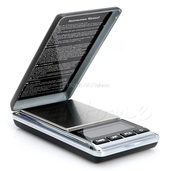 

Digital Mini 200g 0.01g Jewelry Scale Weight Electronic Pocket + Carrying Pouch #L057# new hot