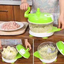 Multi-function Kitchen Manual Food Processor Household Meat Grinder Vegetable Chopper Beef Quick Shredder Cutter Egg Blender