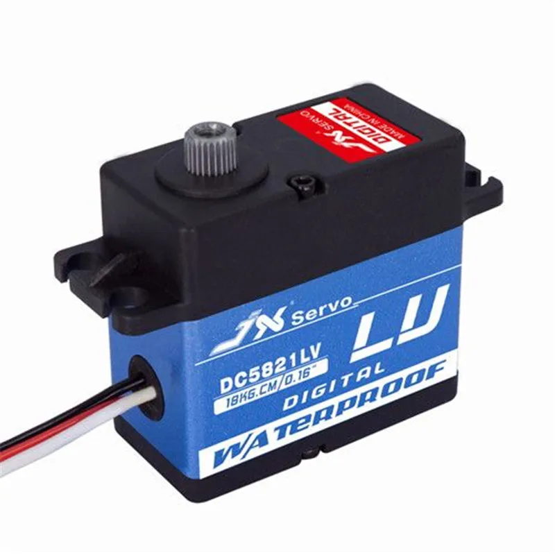 

JX servo DC5821LV 20KG Full waterproof digital high quality servo for 1/8 1/10 RC Car TRAXXAS Crawler TRX4 baja boat Robot