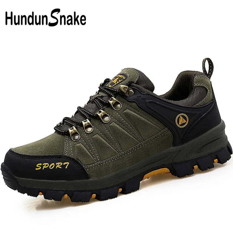 

Hundunsnake Mountain Hiking Shoes Men Tactical Trekking Shoes Man Sneakers Tracking Camping Male Outdoor Shoes Men Krasovki T527