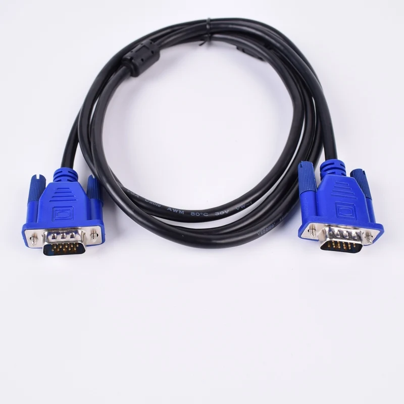 VGA Computer Monitor Connect Cable VGA Cord HD 15 Pin Male