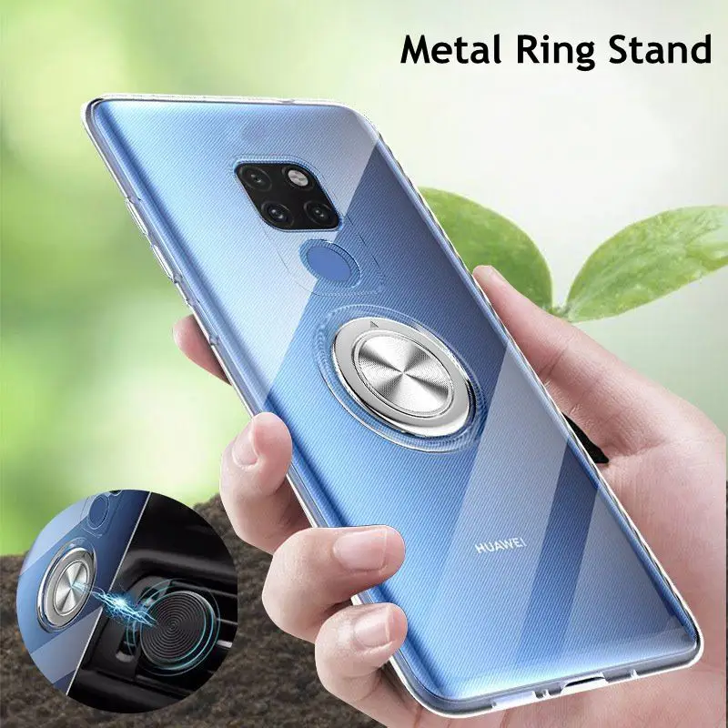 

Finger Ring Stand Case For Huawei nova 3 p20 lite Case Magnet Holder Cover For Huawei mate20 p30 lite pro nova4 honor V20 Cases