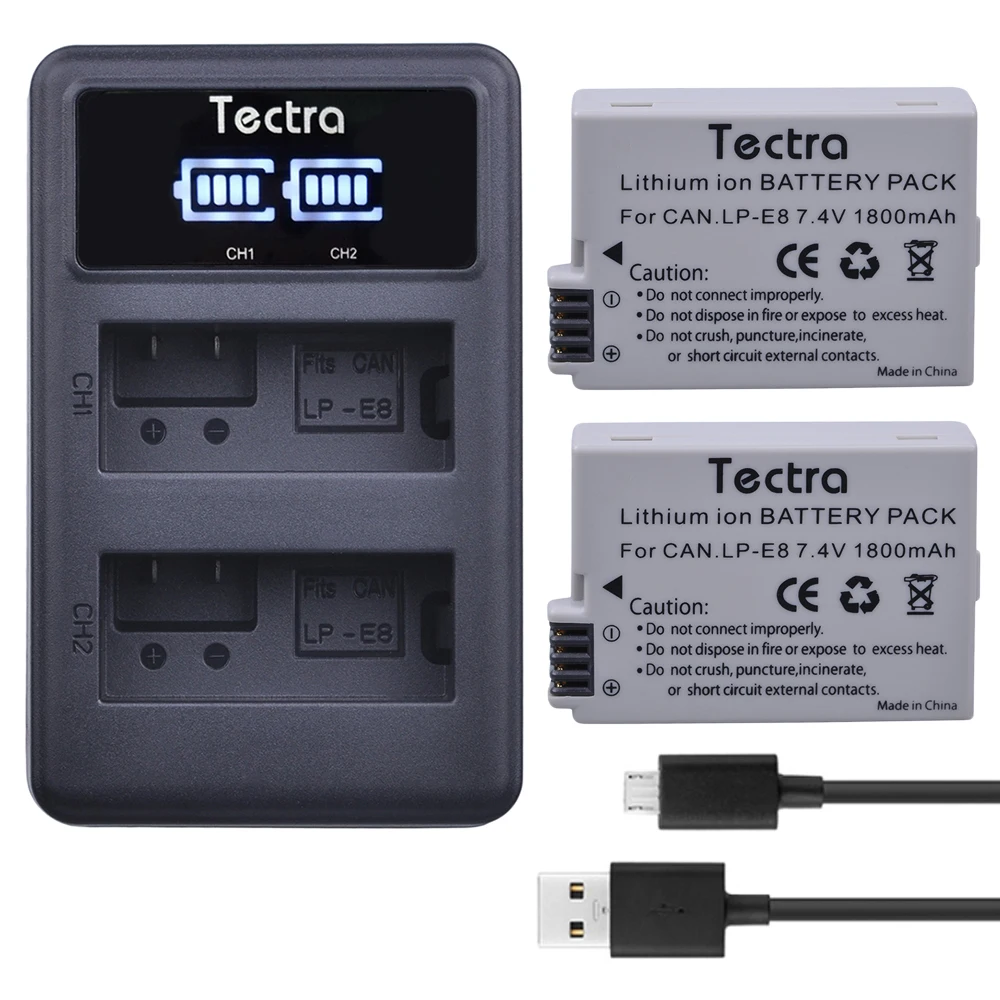 2PCS LP-E8 LPE8 LP E8 Camera Battery Batterie AKKU +LED USB Dual Charger For Canon EOS 550D 600D 650D 700D X4 X5 X6i X7i T2i T3i 2PCS LP-E8 LPE8 LP E8 Camera Battery Batterie AKKU +LED USB Dual Charger For Canon EOS 550D 600D 650D 700D X4 X5 X6i X7i T2i T3i