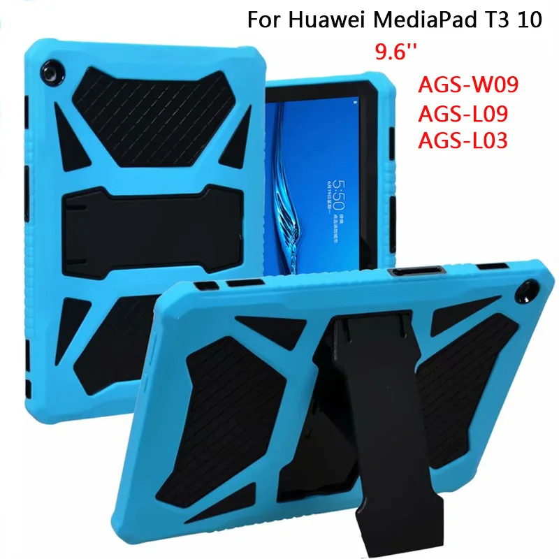 Чехол для Huawei MediaPad T3 10 ударопрочный Прочный чехол 9 6 дюйма с подставкой Honor Play Pad 2