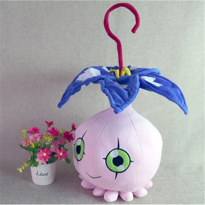 Digimon Приключения Дигимонов игрушки Аниме Pyocomon плюшевые игрушки 45 см короткая кукла подушка Takenouchi Косплей Сора puppe