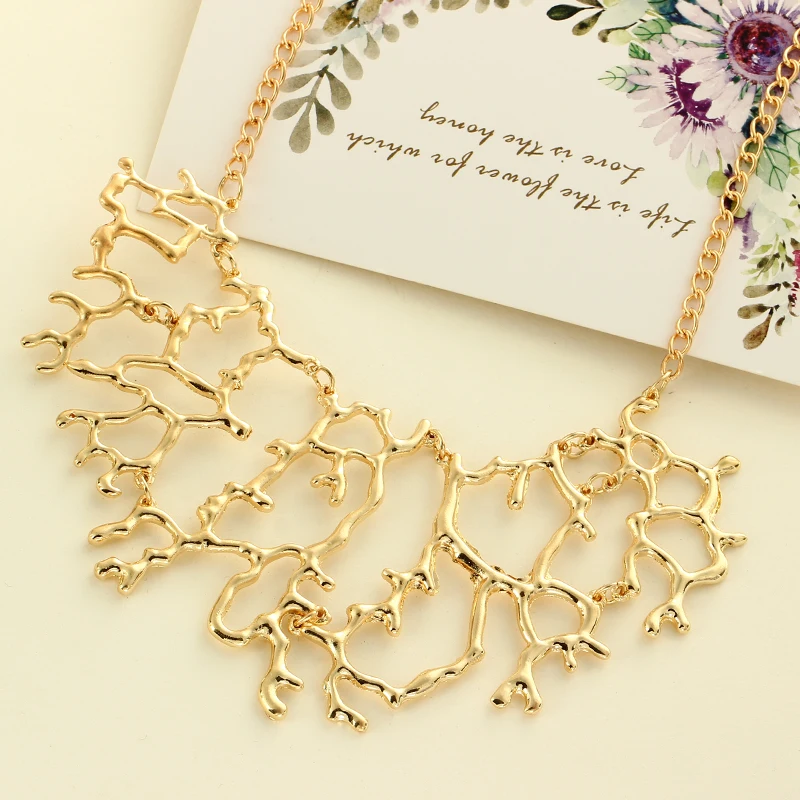 Женское Ожерелье чокер ZOSHI колье с полыми листьями 2019|chokers necklaces for women|statement choker