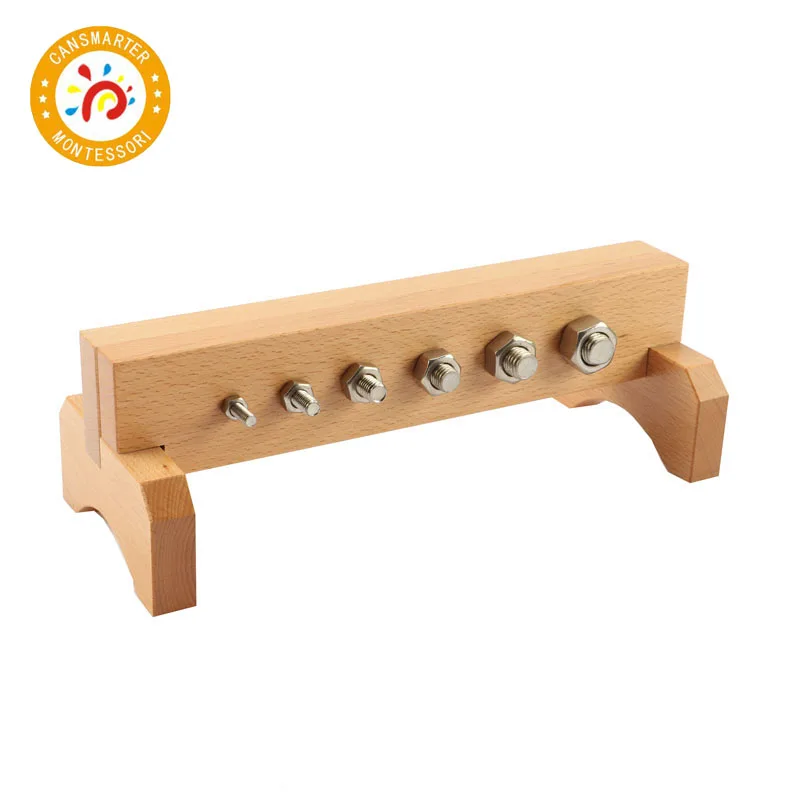 

Montessori Kids Toy High-Quality Nuts and Bolts For Early Childhood Education Preschool Training Learning