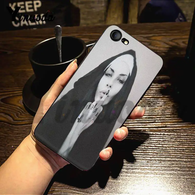 Yinuoda для iphone 7 6 X Чехол Sister Nun сексуальный высококлассный чехол телефона iPhone 8 6S Plus 5