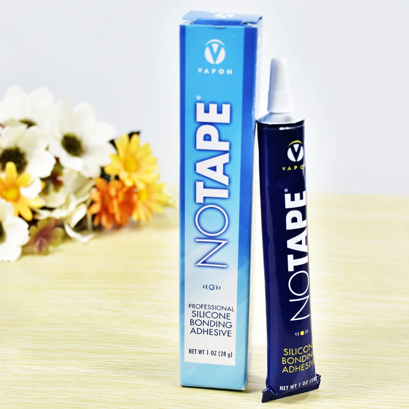 Free Shipping Professional Wig Silicone Bonding Adhesives No Tape Adhesives Hair Systems Adhesives For Lace Wig/Toupee 28g