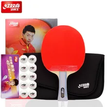 Оригинальная DHS ракетка для настольного тенниса 4002 4006 ракетка для пинг-понга Ракетки для настольного тенниса indoo sports Raquete