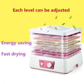 

Dried Fruit Machine Food Dehydration Air Dryer Fruit Vegetable Pet Meat Dryer Household 220V 250W 5 layers