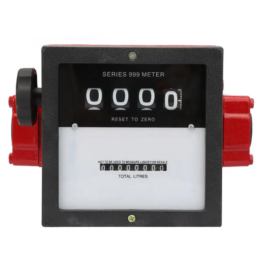 

Flow Sensor Meter 1 Pcs Mechanical Fuel Flow Meter G1'' 40~110L/min Vertical/Level Installation Meter