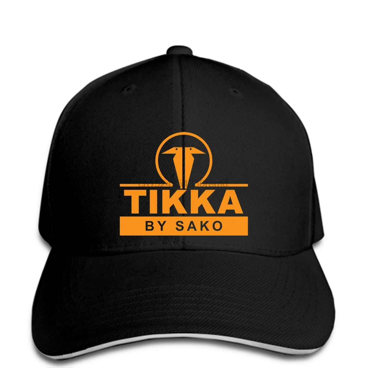 

hip hop Baseball caps Funny Men hat cap Black Tikka By Sako Finland Firearms Logo cap Men's Summer Fashion