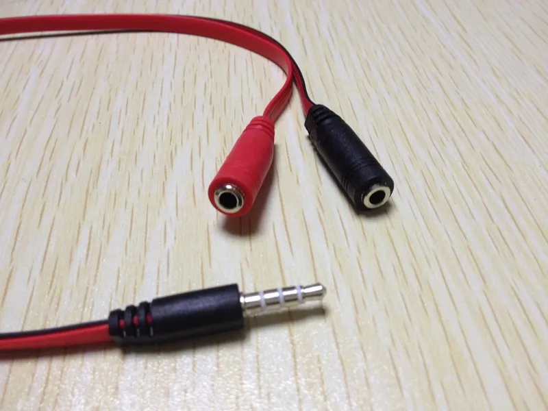 3.5mm Smart Phone PC Gaming Headset Converter Cable Headphone Adapter