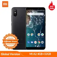 Global Version Xiaomi Mi A2 4GB RAM 32GB ROM Snapdragon 660 5.99'' Full Screen Smartphone 20MP 12MP AI Dual Camera Android One