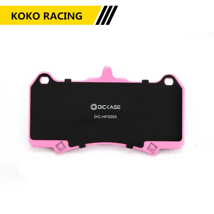 KOKO RACING высокой температуры тормозные колодки WT9660 WT5040 для 6 пот суппорт Керамика металл материал для E90 120i 325i 320i X1