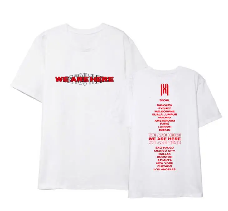 Monsta X - We are here World tour city T-Shirt