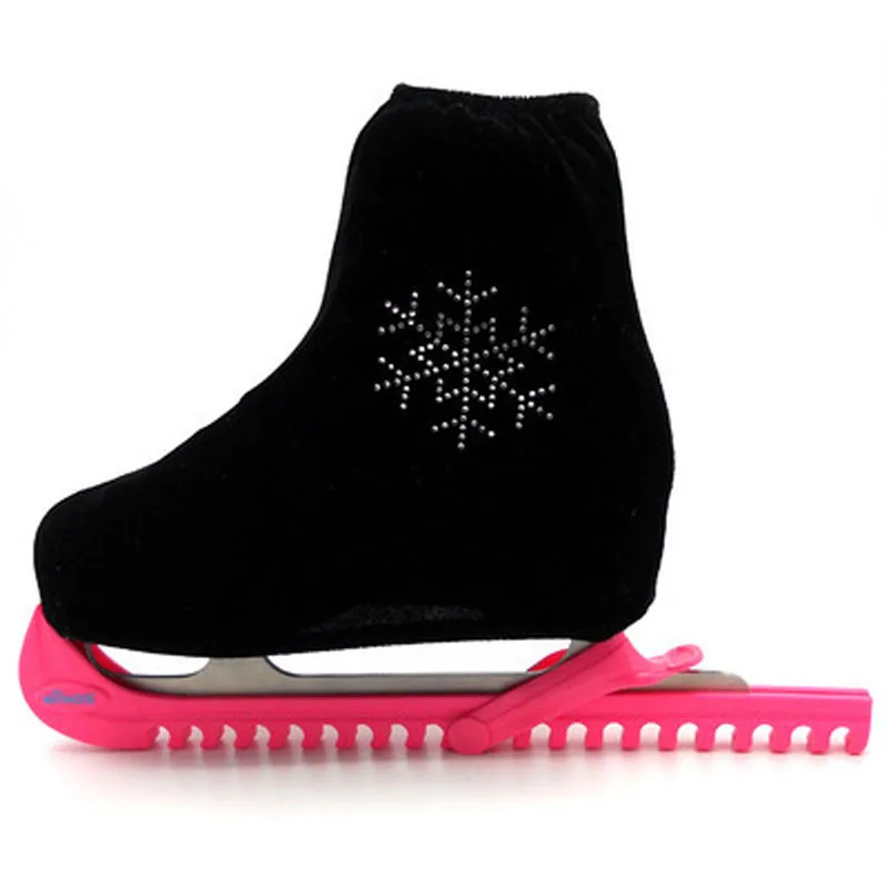 

1 Pair Ice Skating Paints Cover Children Adults Dust-proof Roller Protector Skating Boot Flannelette Figure Skating Shoes Cover