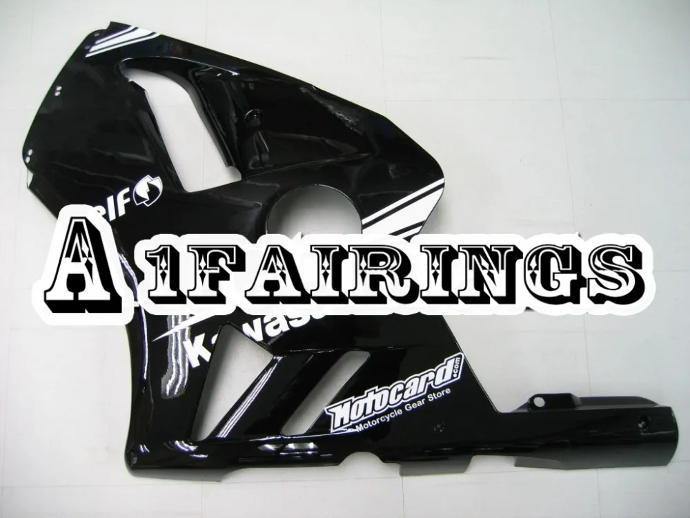 Полный Чехлы для Kawasaki ZX-12R 2000 2001 ABS Пластик впрыска капоты мотоцикл ZX12R 00 01 кузов черный панели корпусов