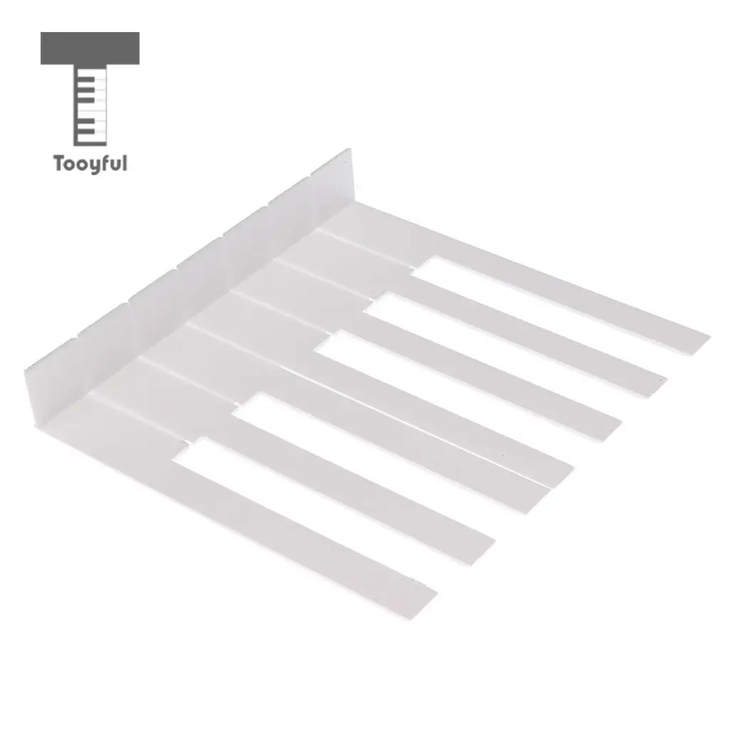 Tooyful 1 Set 52 Keys Piano Keytops Keyboard Replacement Key Top with Glossy Finish Piano DIY Accessory Maintenance Kit