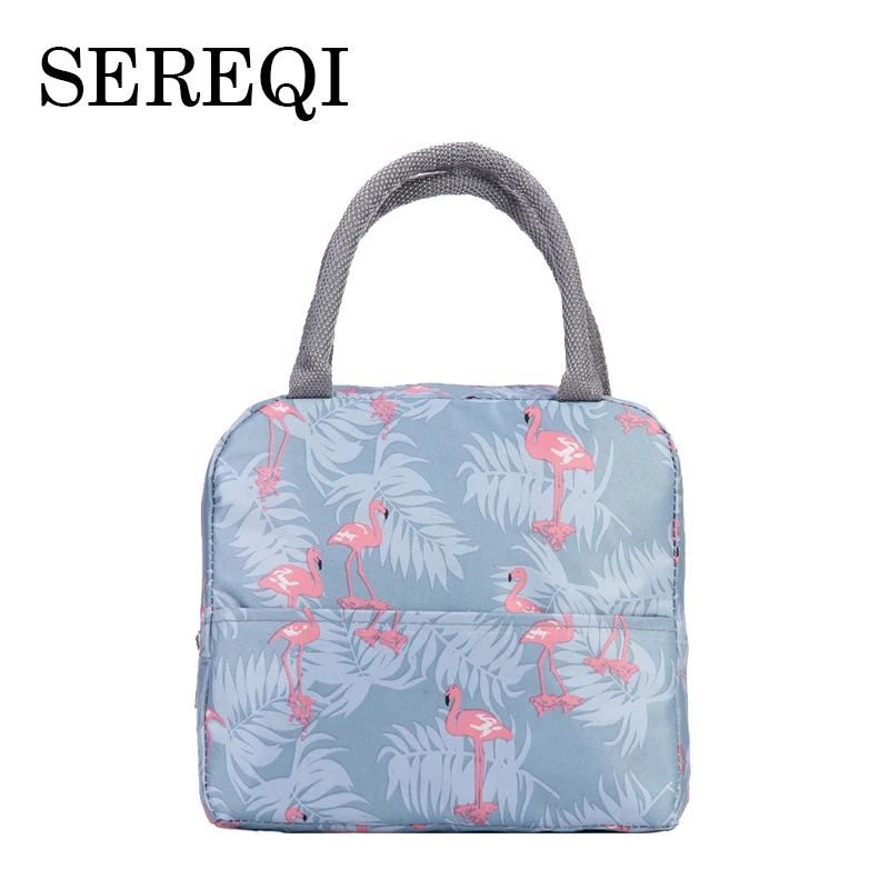 

SEREQI Large Capacity Oxford Cloth Thickening Cosmetic Bag Travel Organizer Makeup Bag Bag Organizer Portable Food Bag