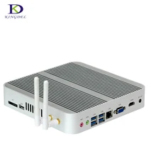 Core i5 5200U Безвентиляторный HTPC Mini PC Intel HD Graphics 5500 Неттопов Компьютера 2.2 ГГЦ 300 М Wifi Desktop PC 3 МБ Кэш HDMI + VGA + USB
