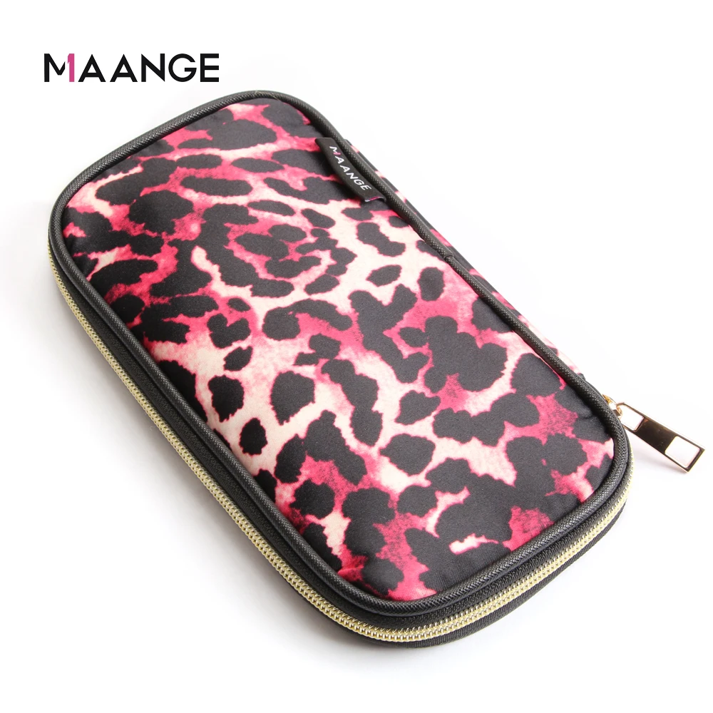 1 Uds. De brochas de maquillaje de viaje de cuero PU, soporte vacío de almacenamiento, bolso con pinceles de cosmética organizador cepillos herramientas de maquillaje|rizador de pestañas| - AliExpress