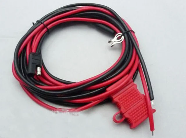 

10xDC Power Supply Cable Cord HKN4137 For Motorola CM140 CM160 CM200 CM300 CM340 CM360 CDM1550LS PM400 EM400 Radio