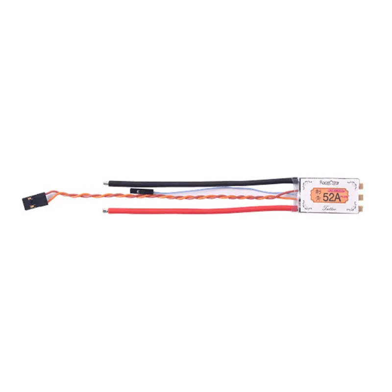 Татуировка Racerstar + 52A BLheli_32 72 МГц GD32F150 2 6S ESC Dshot1200 датчик готового тока Светодиодная
