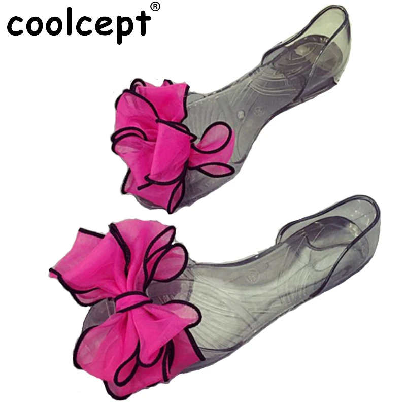 

Summer New Arrived Female Sandals Bowknot Flats Sweet Sample Open Toe Shoes Women Leisure Fashion Sandal Footwear Size 35-39