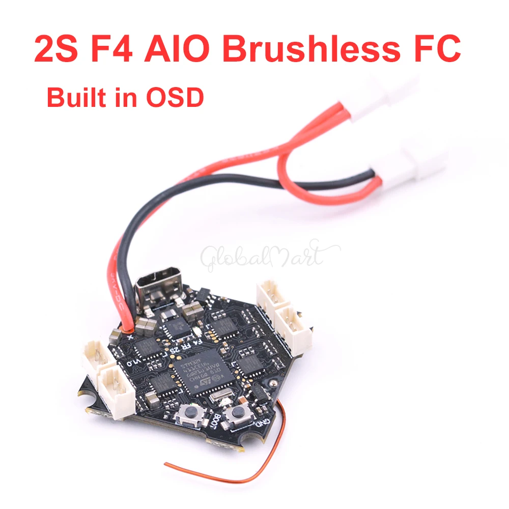 Комплект Рам Bwhoop75 75 мм 2S F4 AIO FC Встроенный OSD ESC Happymodel SE0802 0802 1 16000kv бесщеточный мотор