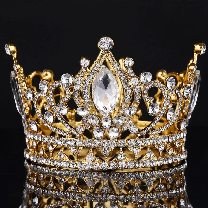 Joias de Perolas de noiva Casamento Coroa Tiara Cabeca Chains Liga Стразы enfetes de Cabelo Partido Crystal Cabelo манжета