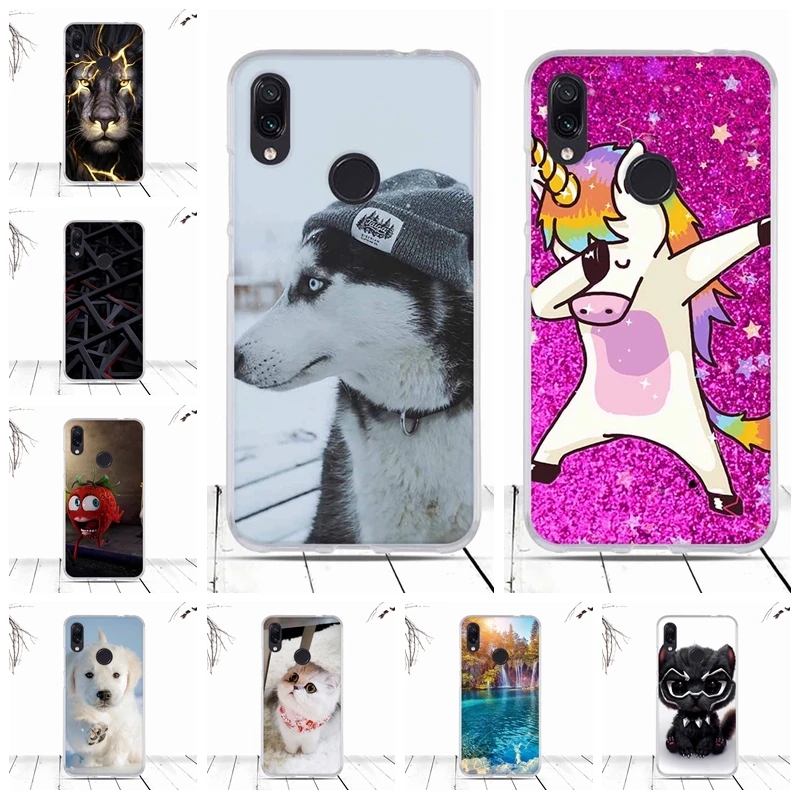 

Phone Case For Xiaomi Redmi Note 7 Note 7 Pro Case Cover Soft TPU Silicone Back Cover For Xiaomi Redmi Note 7 Covers Fundas Bags